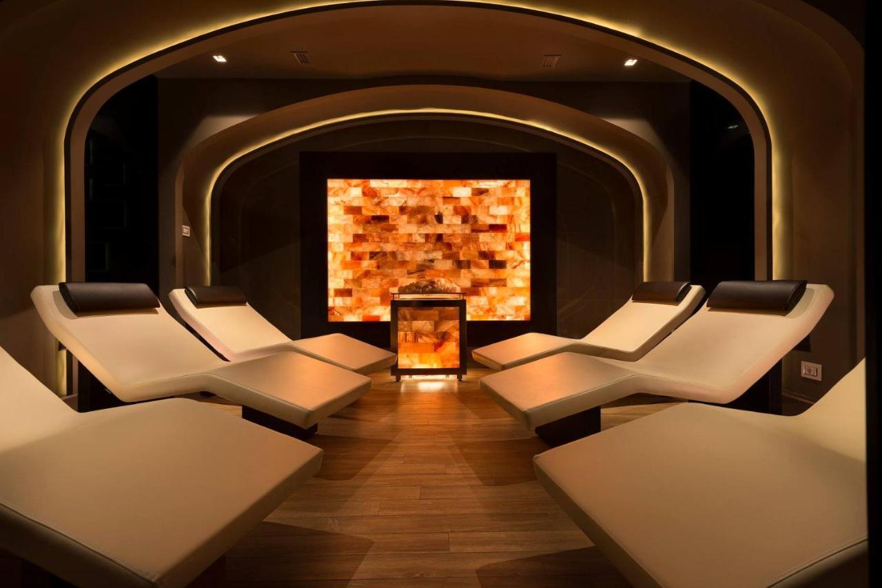 Wellness Santa Hotel - Adults Plus12 Agia Triada  Extérieur photo A salt room at a spa