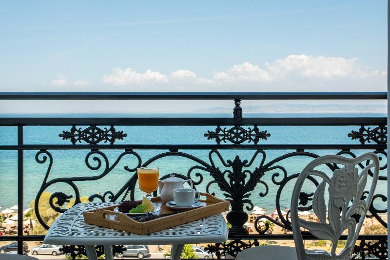 Wellness Santa Hotel - Adults Plus12 Agia Triada  Extérieur photo Balcony of a hotel room